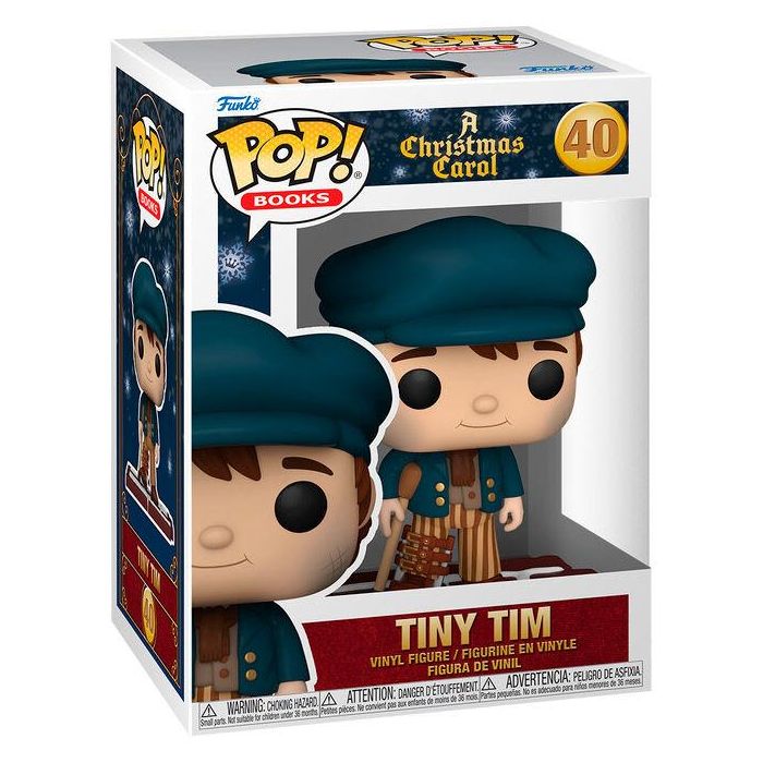 Funko Figura POP Tiny Tim Cuento de Navidad Vinilo Colección 9cm