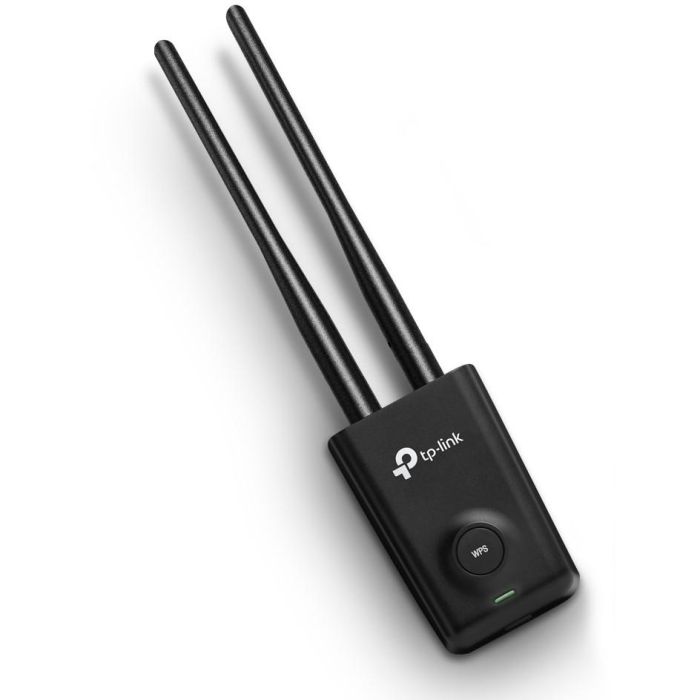 TP-Link TL-WN8200ND Adaptador WiFi USB 300Mbps Alta Potencia, Largo Alcance con Doble Antena 5dBi y Cable Extensión 2