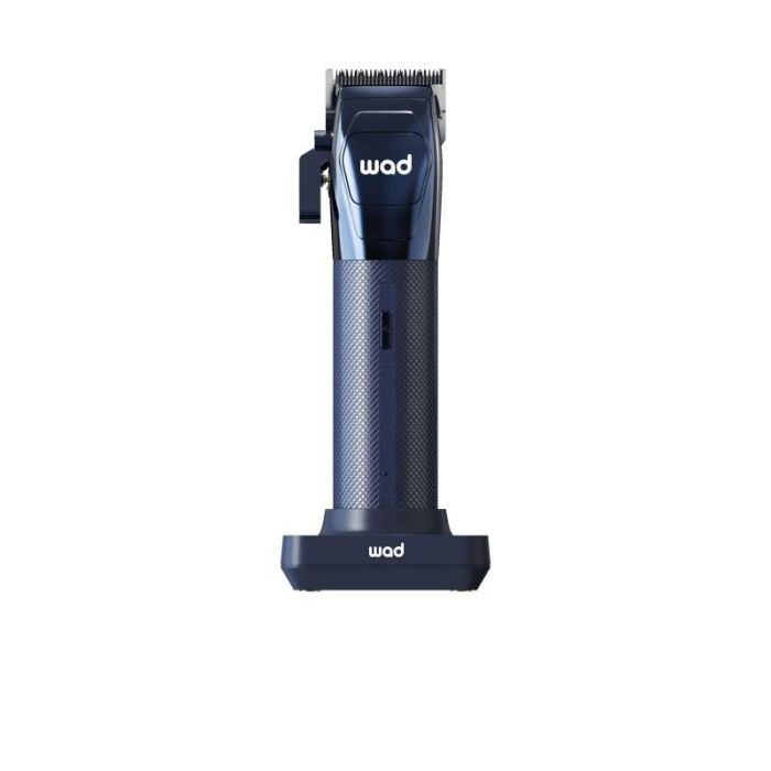 Wad Professional Beauty Accura Clipper Blue - Recortadora de Pelo Profesional Inalámbrica con Pantalla LED y 8 Peines