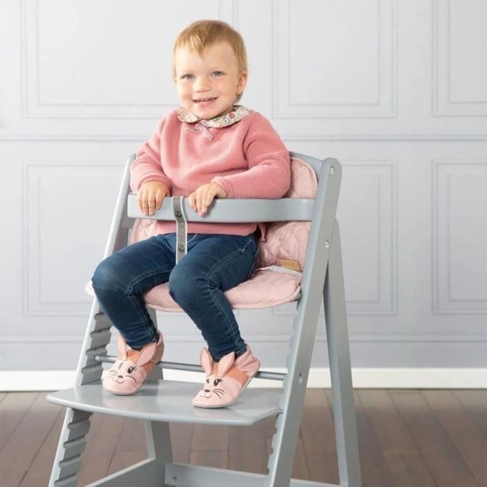 Trona ajustable Sit Up III de madera - ROBA - Regulable en altura - Taupe 2 Trona ajustable Sit Up III de madera - ROBA - Regulable en altura - Taupe 2