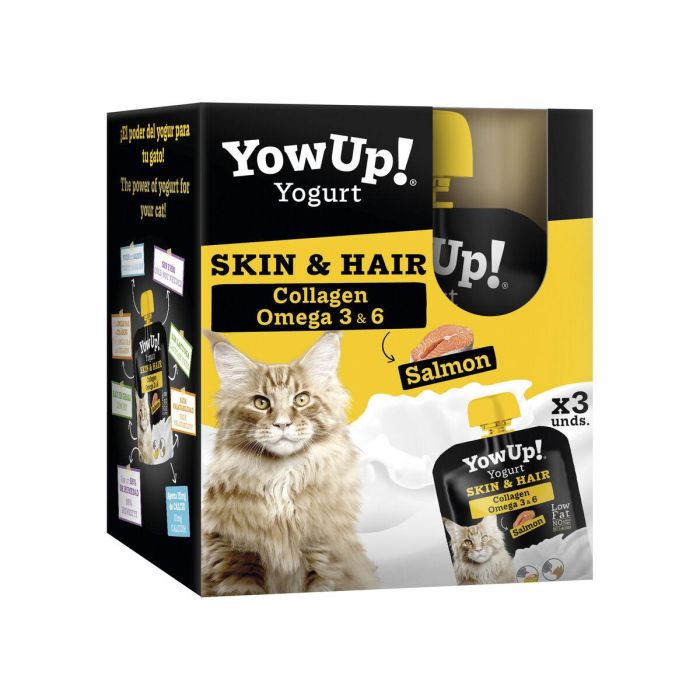 Comida para gato YowUp Skin & Hair Salmón 3 Unidades 1