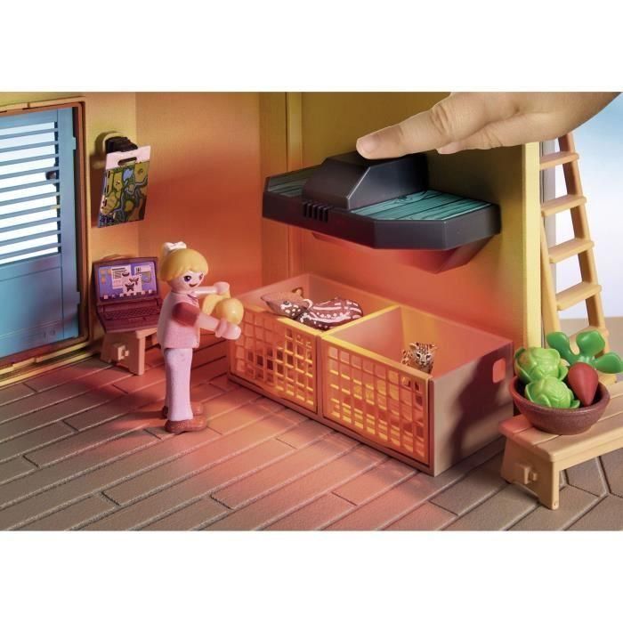 PlayMobil - 71007 - Wiltopia - Centro de cuidado de animales - Más del 80% de materiales reciclados o bio -basados 4 PlayMobil - 71007 - Wiltopia - Centro de cuidado de animales - Más del 80% de materiales reciclados o bio -basados 4
