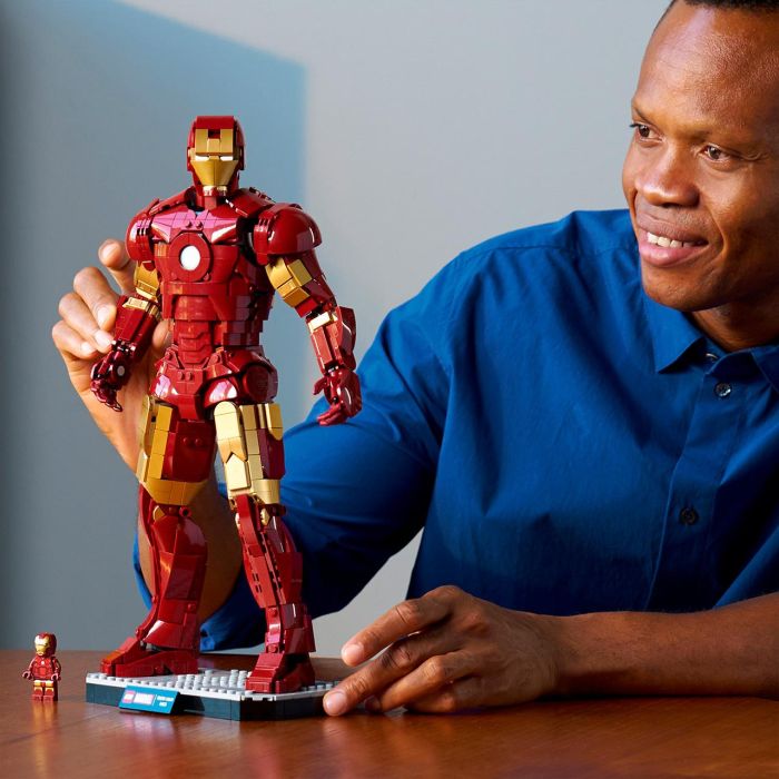 LEGO Marvel Iron Man Mark 3 Edición Coleccionistas 76344 Figura de Construcción con 1297 Piezas 4 LEGO Marvel Iron Man Mark 3 Edición Coleccionistas 76344 Figura de Construcción con 1297 Piezas 4