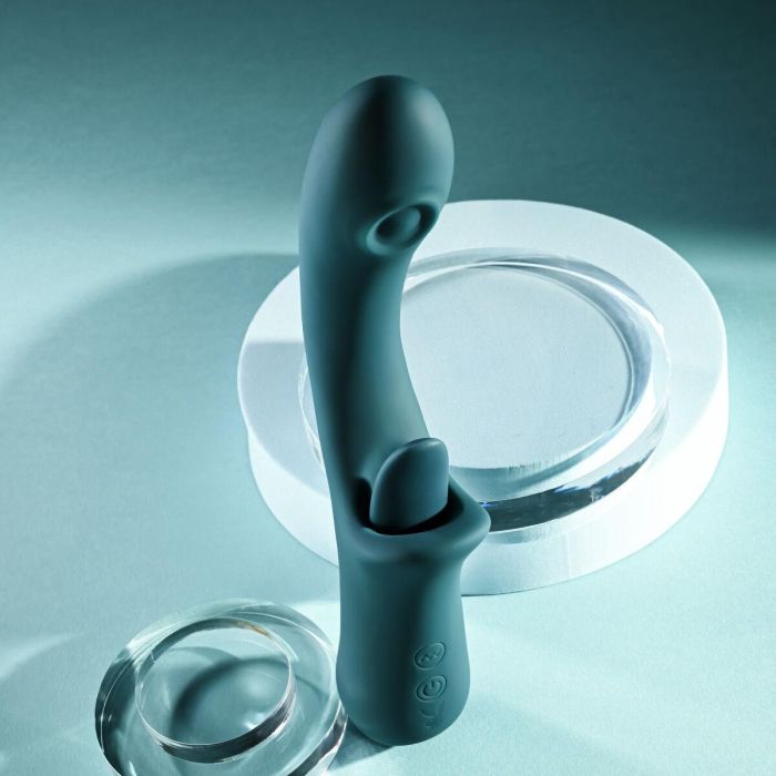 Vibrador Punto G Playboy HARMONY Verde 15 Vibrador Punto G Playboy HARMONY Verde 15