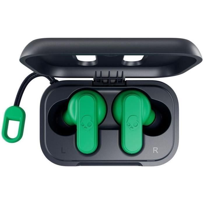 Auriculares inalámbricos - SKULLCANDY - DIME S2DMW-P750 - Azul/Verde 1 Auriculares inalámbricos - SKULLCANDY - DIME S2DMW-P750 - Azul/Verde 1