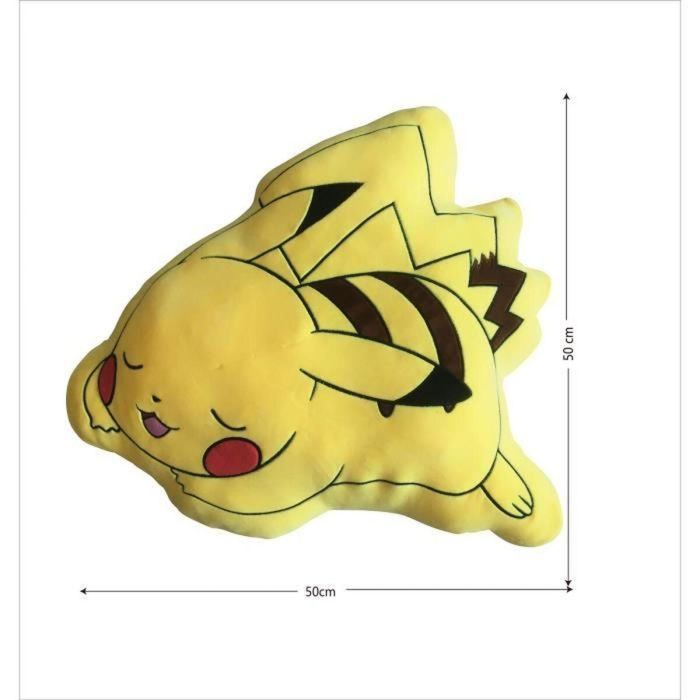 Pokemon Cojín 3D Premium POK3700891706704 Pikachu tumbado Microfibra 50 cm 2 Pokemon Cojín 3D Premium POK3700891706704 Pikachu tumbado Microfibra 50 cm 2
