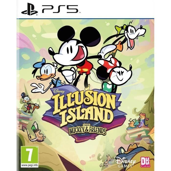 Disney Illusion Island protagonizado por Mickey y sus amigos - Juego de PS5 0 Disney Illusion Island protagonizado por Mickey y sus amigos - Juego de PS5 0