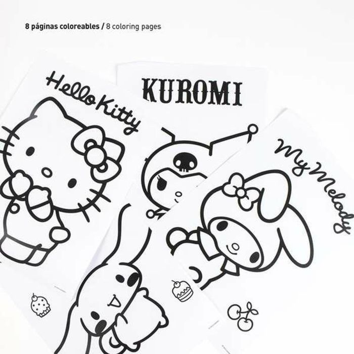 Set de Dibujo Hello Kitty Blanco 3
