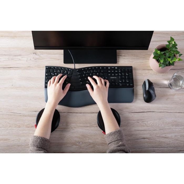 Cherry SLIDEPAD ERGO Reposamuñecas Ergonómico Negro para Teclado/Ratón Fácil de Limpiar 9 Cherry SLIDEPAD ERGO Reposamuñecas Ergonómico Negro para Teclado/Ratón Fácil de Limpiar 9