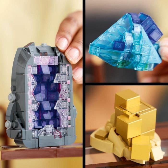 LEGO Ideas 21362 Colección de Minerales, 6 Minerales, 880 Piezas, para Adultos