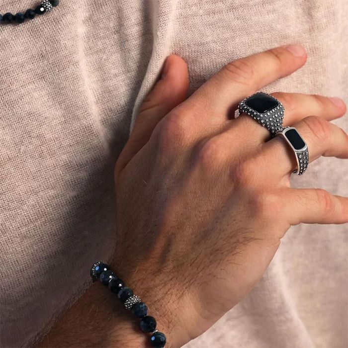 Anillo Hombre Albert M. WSOX00595.TIG-20 Negro 20 2