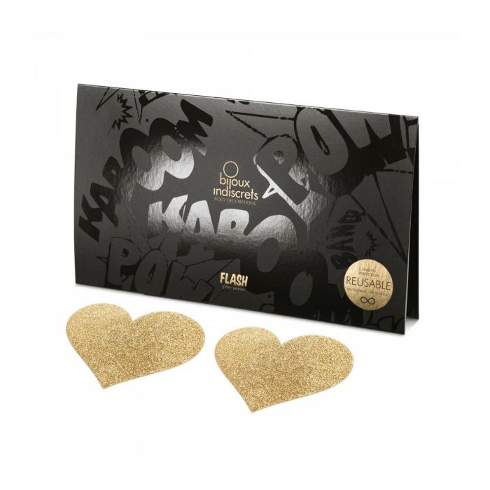 Pezoneras de Corazones Doradas Bijoux Indiscrets 137 4