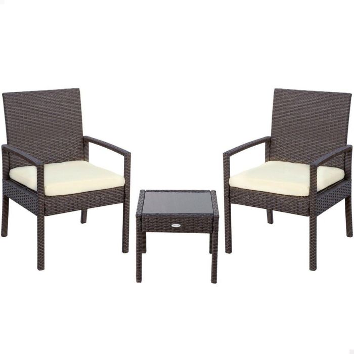Conjunto de Mesa con 2 Sillones Aktive Conjunto de Mesa con 2 Sillones Aktive