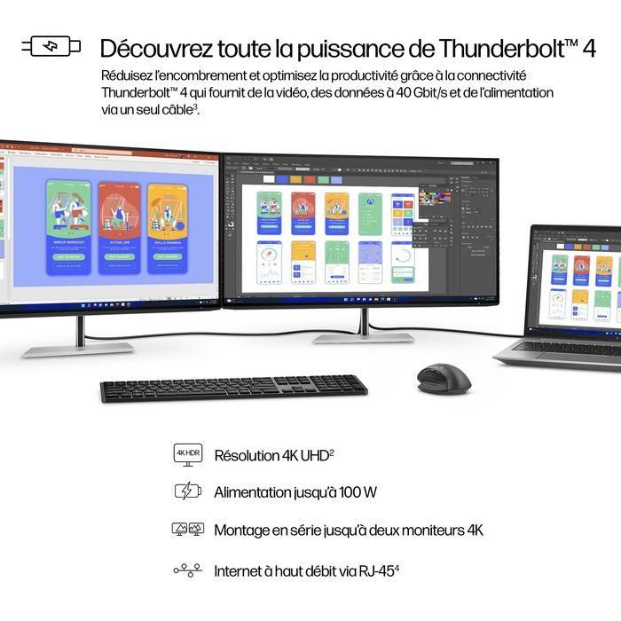 HP Series 7 Pro 31.5 inch 4K Thunderbolt 4 Monitor - 732pk 22 HP Series 7 Pro 31.5 inch 4K Thunderbolt 4 Monitor - 732pk 22