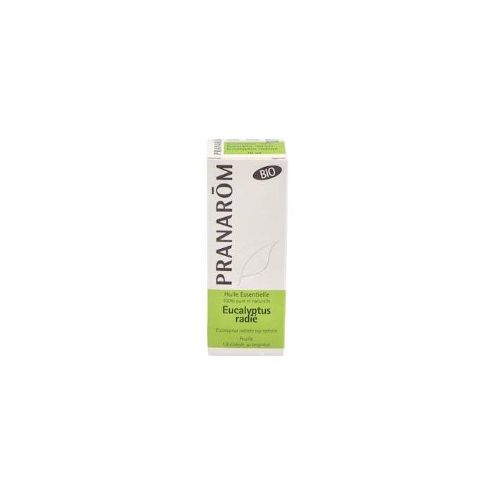 PRANAROM ACEITES Eucalipto Radiata Hoja Aceite Esencial Bio 10ml - 100% Puro y Natural Destilado de Hoja