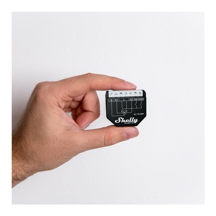 Shelly Relé inteligente "Wave Shutter" Dual Roller Shutter Z-Wave 2 Shelly Relé inteligente "Wave Shutter" Dual Roller Shutter Z-Wave 2