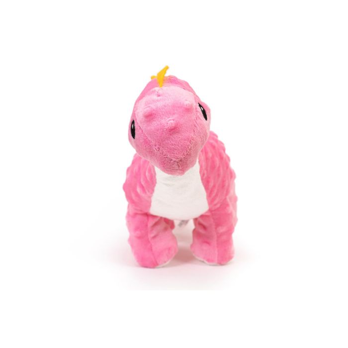 Gloria Peluche Orhy Dino Dinosaurio para Perro, Juguete Divertido con Squeaker y Textura Blanda, Color Rosa para Morder y Jugar 6 Gloria Peluche Orhy Dino Dinosaurio para Perro, Juguete Divertido con Squeaker y Textura Blanda, Color Rosa para Morder y Jugar 6