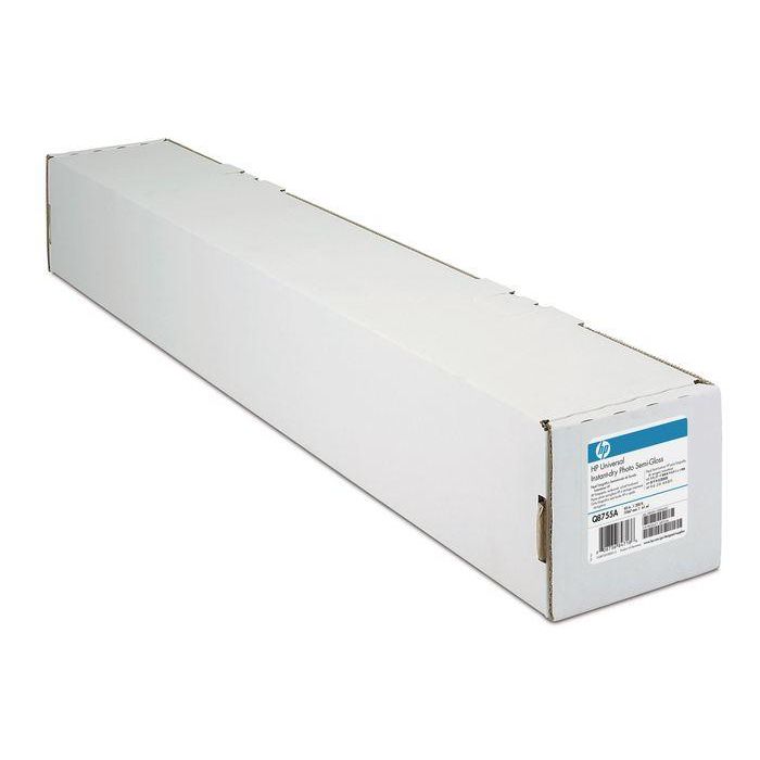 HP 610 mm x 30.5 m, 200 g/m², Semi-gloss, Wood fiber, Polyethylene HP 610 mm x 30.5 m, 200 g/m², Semi-gloss, Wood fiber, Polyethylene