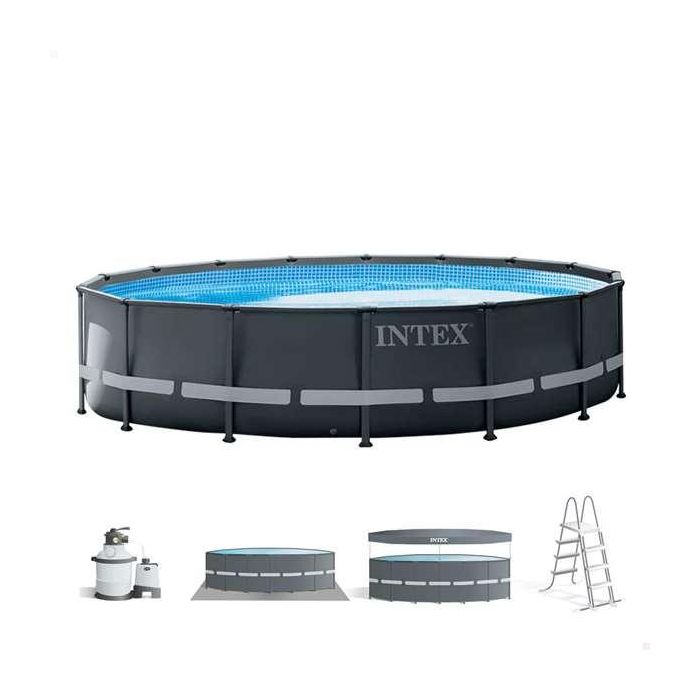 Piscina ultra xtr d488x122 cm(c/bomba arena+escal Piscina ultra xtr d488x122 cm(c/bomba arena+escal