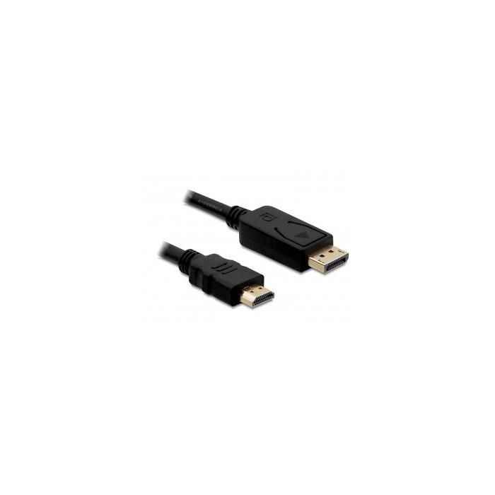 DeLOCK Cable DisplayPort a HDMI macho/macho 2m