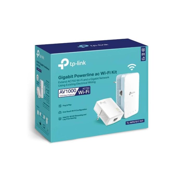 Amplificador Wifi TP-Link TL-WPA7517 KIT 2