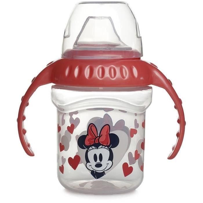 Vaso con Asas 250 Ml Pico Silicona Minnie Colector