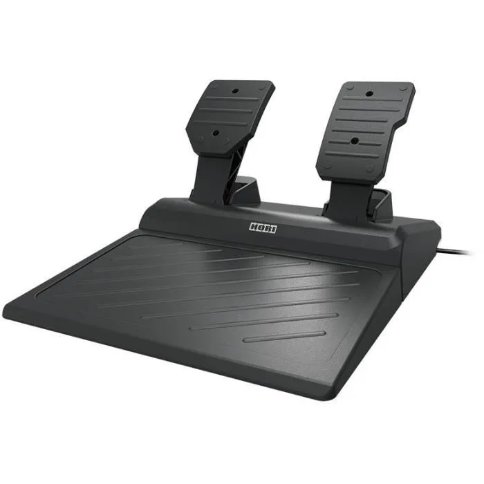 Hori Volante de Carreras Overdrive con Pedales Incluidos, Compatible con PC y Xbox - Negro 3