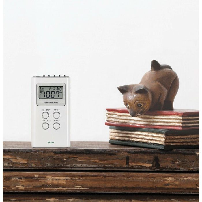 Radio Portátil Sangean DT-120 Blanco 10 Radio Portátil Sangean DT-120 Blanco 10