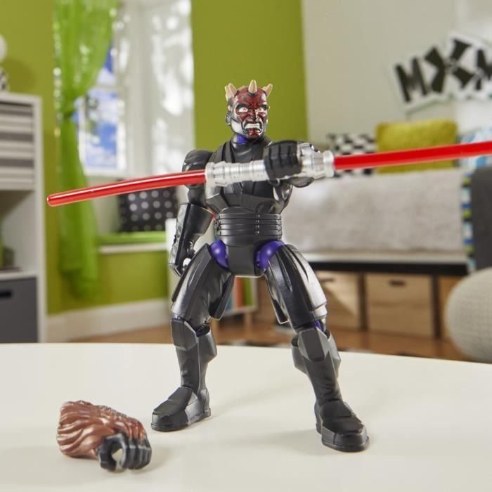 MixMashers Darth Maul, figura personalizable de 12 cm para mezclar y combinar con accesorios, Star Wars, a partir de 4 años 4 MixMashers Darth Maul, figura personalizable de 12 cm para mezclar y combinar con accesorios, Star Wars, a partir de 4 años 4