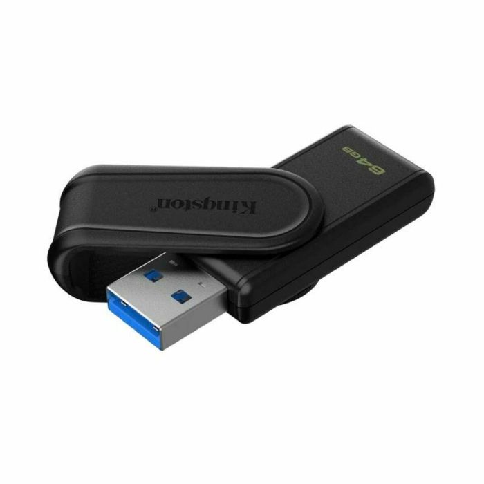 Tarjeta de Memoria Micro SD con Adaptador Kingston DTXS/64GB Negro 64 GB 21