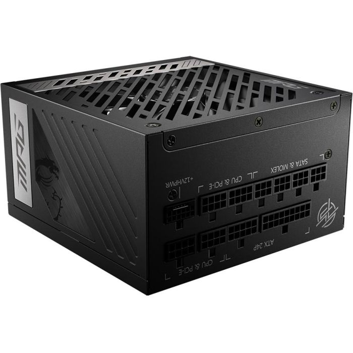 MSI MPG A1000G PCIE5 Fuente de Alimentación 1000W 80 PLUS Gold ATX 3.0 Totalmente Modular para PC