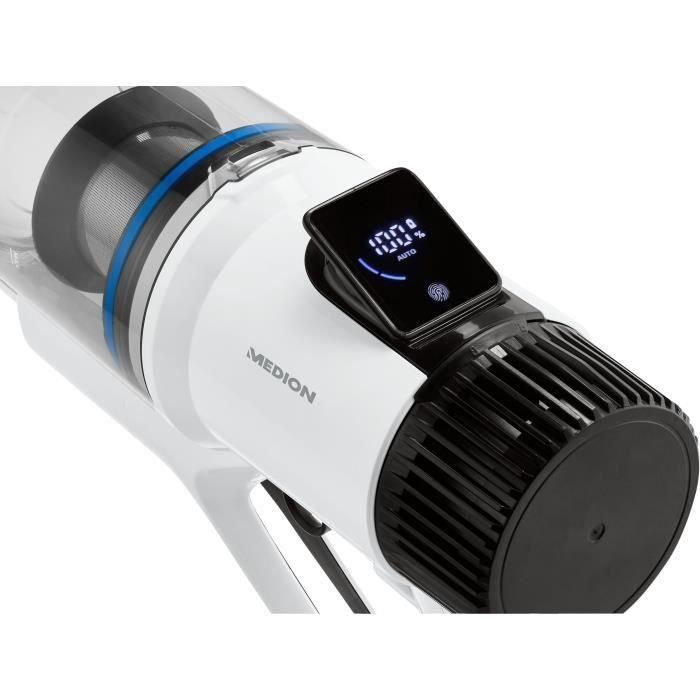 Medion MD11860 Aspiradora sin cable 400W 55 min autonomía 2.500 mAh Blanco/Gris 1 Medion MD11860 Aspiradora sin cable 400W 55 min autonomía 2.500 mAh Blanco/Gris 1