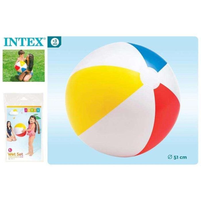 Pelota hinchable paneles diametro 51 cm (+ 3 años) 6 Pelota hinchable paneles diametro 51 cm (+ 3 años) 6