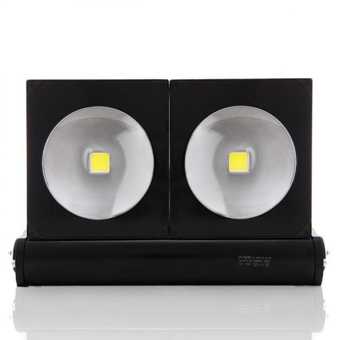 Foco Proyector LED 150W 13550 Lúmenes IP65 Exterior Interior Blanco Frío 6000K Alta Eficiencia 90 Lm/W COB Bridgelux CRI90 100.000h 1 Foco Proyector LED 150W 13550 Lúmenes IP65 Exterior Interior Blanco Frío 6000K Alta Eficiencia 90 Lm/W COB Bridgelux CRI90 100.000h 1