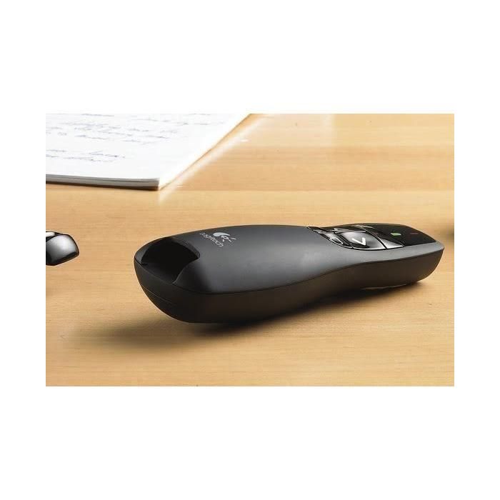LOGITECH Mando inalambrico r400 profesional presenter wireless puntero laser 15 m 2.4 ghz 4 LOGITECH Mando inalambrico r400 profesional presenter wireless puntero laser 15 m 2.4 ghz 4