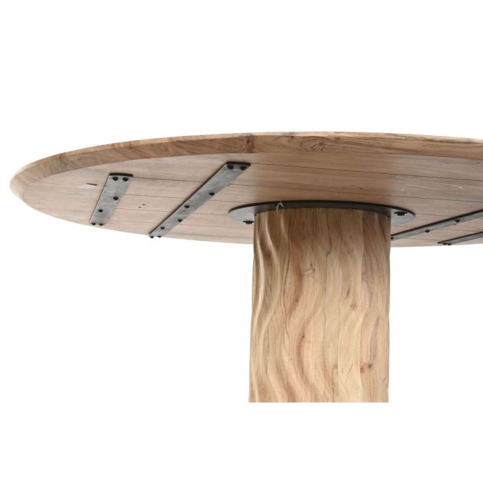 Mesa Redonda Comedor Moderno DKD Home Decor 130 x 76 x 130 cm 4 Mesa Redonda Comedor Moderno DKD Home Decor 130 x 76 x 130 cm 4