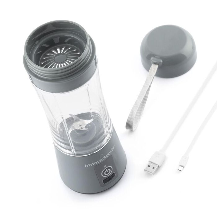 Batidora de Vaso Portátil Recargable Shakuit InnovaGoods 4 Batidora de Vaso Portátil Recargable Shakuit InnovaGoods 4