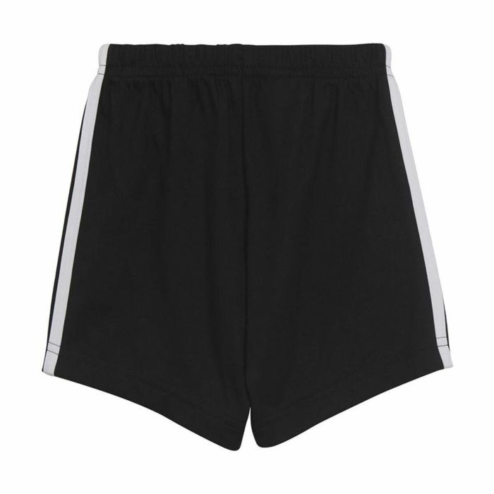 Conjunto Deportivo para Bebé Adidas Three Stripes Negro Blanco 4 Conjunto Deportivo para Bebé Adidas Three Stripes Negro Blanco 4