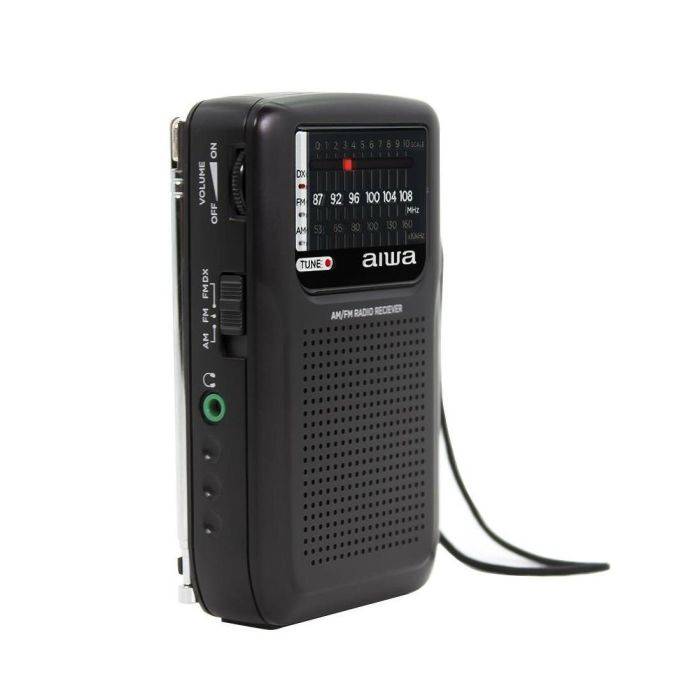 Radio Aiwa RS33 Negro Sintonizador AM/FM 6 Radio Aiwa RS33 Negro Sintonizador AM/FM 6