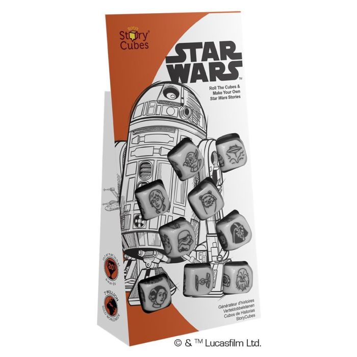 Rory's Story Cubes Star Wars Juego de Dados para Crear Historias para Todas las Edades 0 Rory's Story Cubes Star Wars Juego de Dados para Crear Historias para Todas las Edades 0
