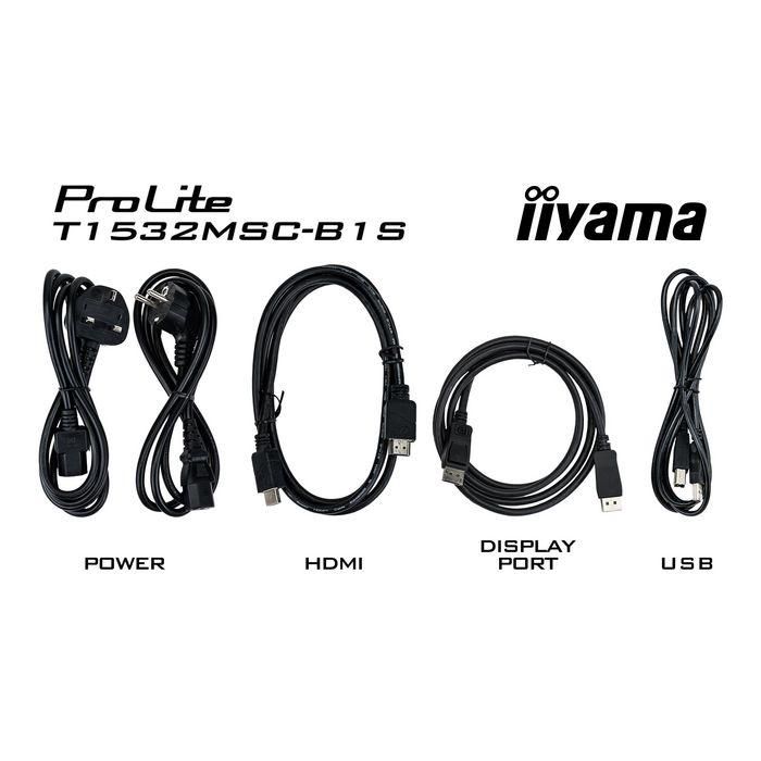 Iiyama ProLite T1532MSC-B1S Pantalla táctil LCD 15" XGA 1024x768 Pixeles, Negro 18 Iiyama ProLite T1532MSC-B1S Pantalla táctil LCD 15" XGA 1024x768 Pixeles, Negro 18