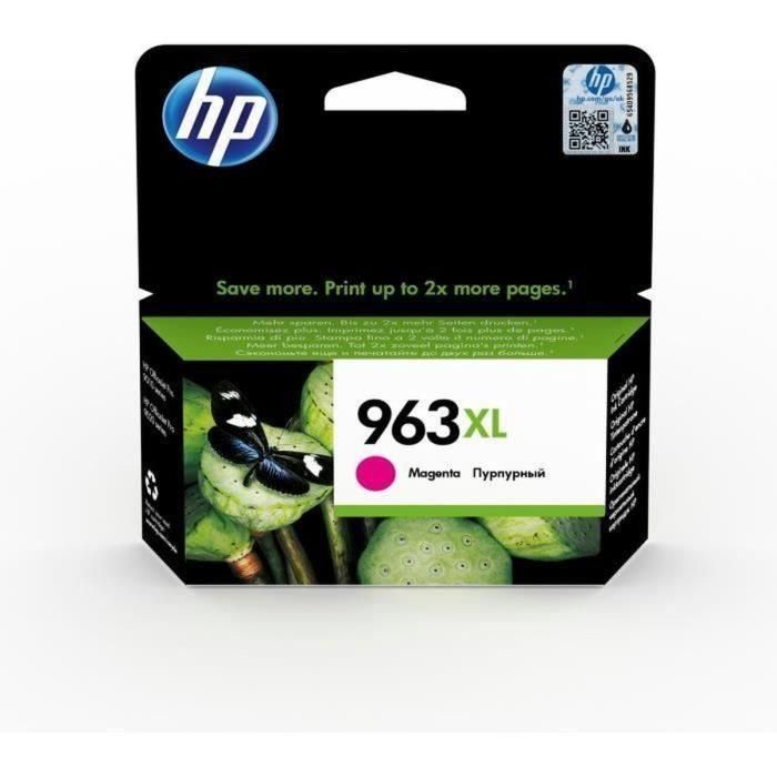 Hp Tinta Magenta Officejet Pro All-In-One 9010,9012,9014,9015,9016,9019,9020,9022,9025 - Nº 963XL