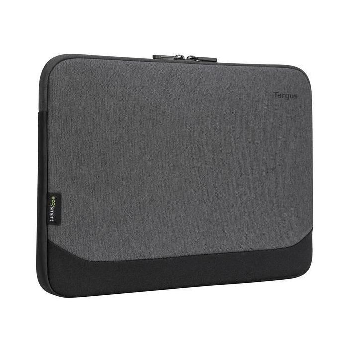 Targus Cypress EcoSmart Funda Protectora para Portátil de 14 Pulgadas (35,6 cm) Gris, Resistente a Rayones y Ligera (90g)