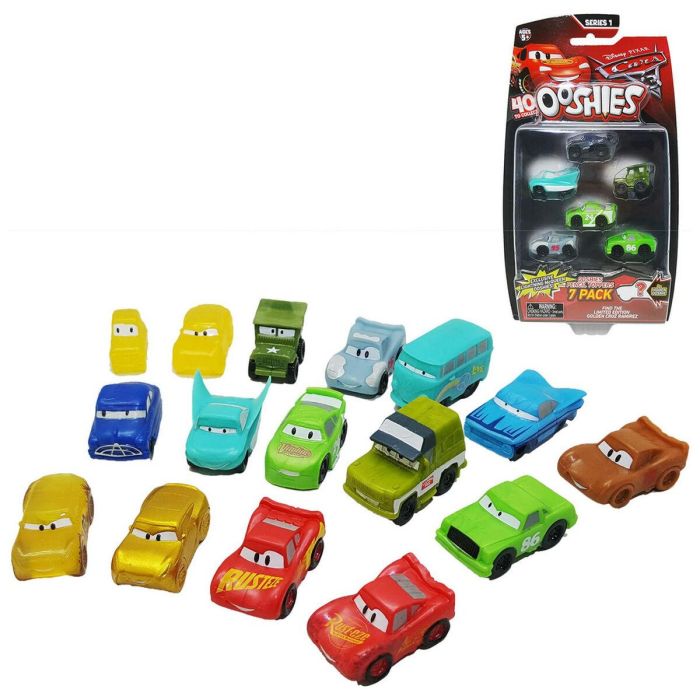 Coche de juguete Ooshiescars 7 Piezas Set 1 Coche de juguete Ooshiescars 7 Piezas Set 1