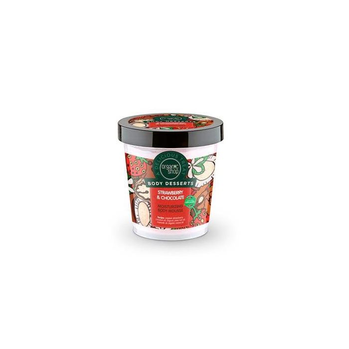 Mousse Corporal Hidratante Fresa-Chocolate 450Ml