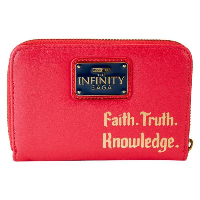 Loungefly Cartera Doctor Extraño Marvel Metallic Cuero Vegano 15x10cm con Cierre Cremallera 2 Loungefly Cartera Doctor Extraño Marvel Metallic Cuero Vegano 15x10cm con Cierre Cremallera 2