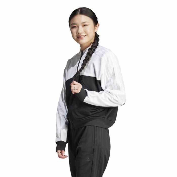 Chaqueta Adidas Tiro Cb Tt Blanco Negro Mujer 4