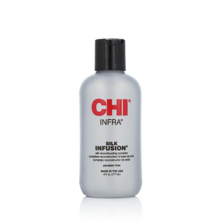 Farouk 80-5563-D CHI Silk Infusion Tratamiento Reparador Capilar con Seda y Proteínas, Sin Alcohol, Sin Aclarado 177 ml Farouk 80-5563-D CHI Silk Infusion Tratamiento Reparador Capilar con Seda y Proteínas, Sin Alcohol, Sin Aclarado 177 ml