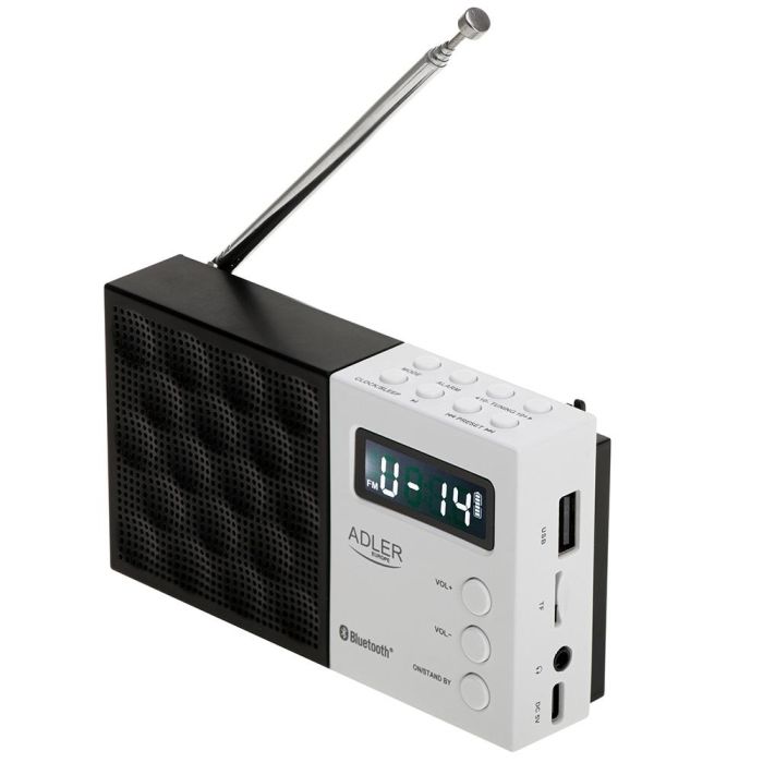 Radio digital pll fm ad 1908, 12,5 x 3 x 7 cm Radio digital pll fm ad 1908, 12,5 x 3 x 7 cm