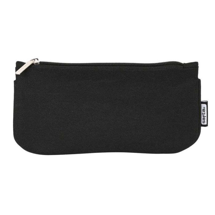 Bolsa para lapices plano negro 23x11x1cm Bolsa para lapices plano negro 23x11x1cm
